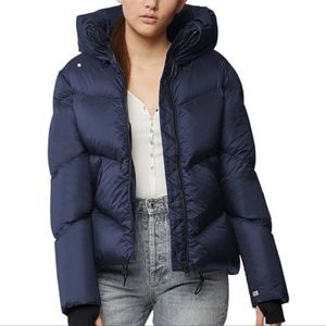 Soia & Kyo ski jacket cream puffer coat